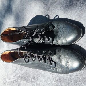 Ariat Black Leather Ankle Boot Lace Up Women's 9B Equestrian Riding Style 16002